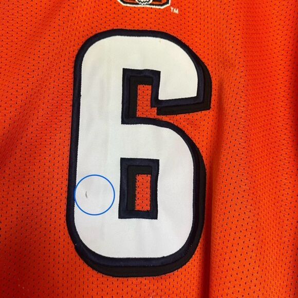 Retro Clemson Tiger Football Jersey #6 Men Sz 52 Zephyr NCAA - Picture 10 of 11